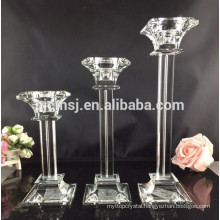 Different Size Crystal Candle Holder for Wedding Centerpieces